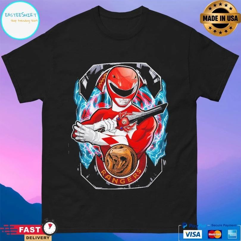 Rangers Tyrannosaurus Morphin’ Time T-shirts