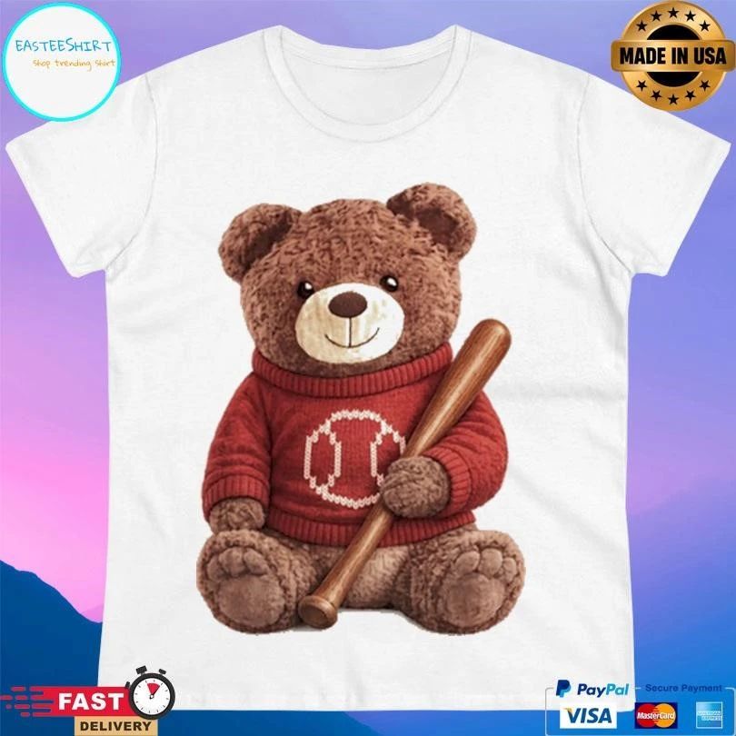 Baseball Teddy Bear 2026 T-shirts