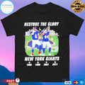 Restore The Glory New York Giants Jaxson Dart And Cam Skattebo Dance Signatures T-shirts