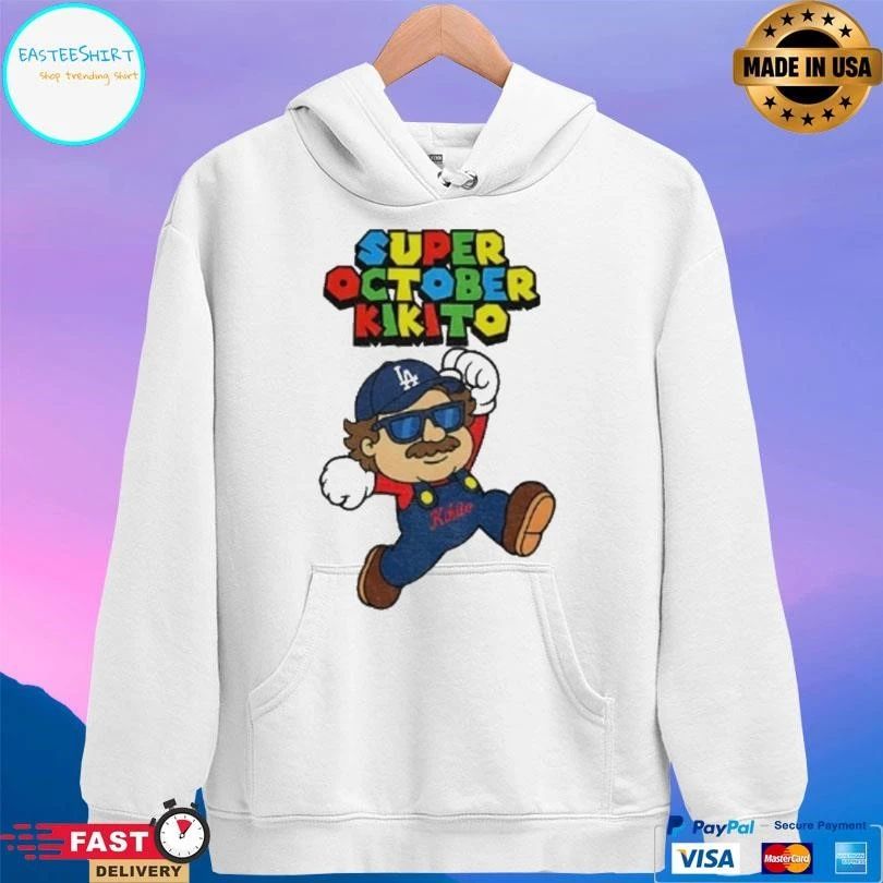 Kike Hernandez Los Angeles Dodgers Baseball Super October Kikito T-shirts