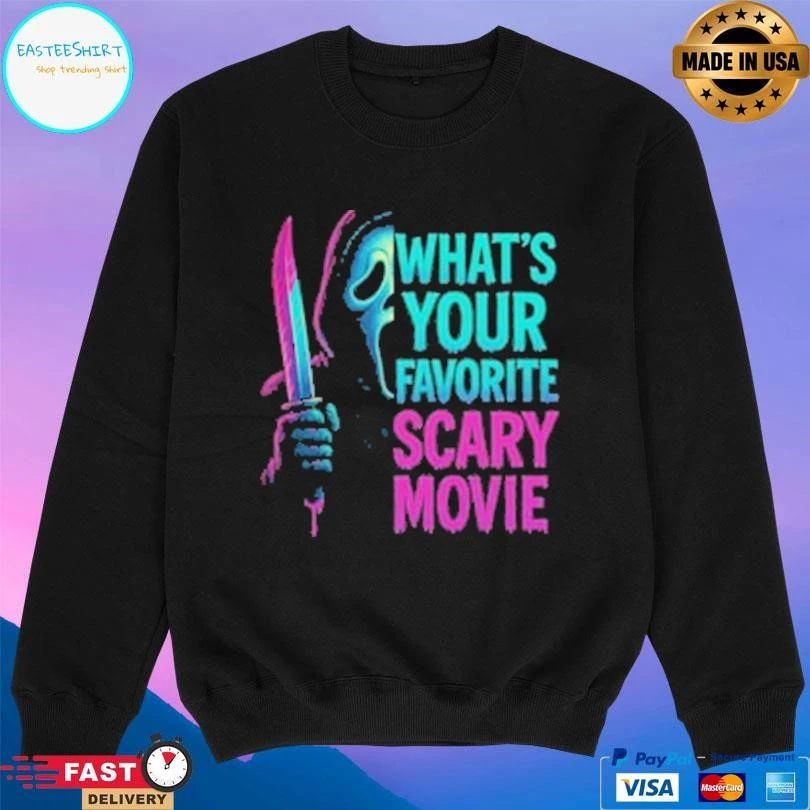 What’s Your Favorite Scary Movie Horror Characters Movie Halloween 2025 T-shirts