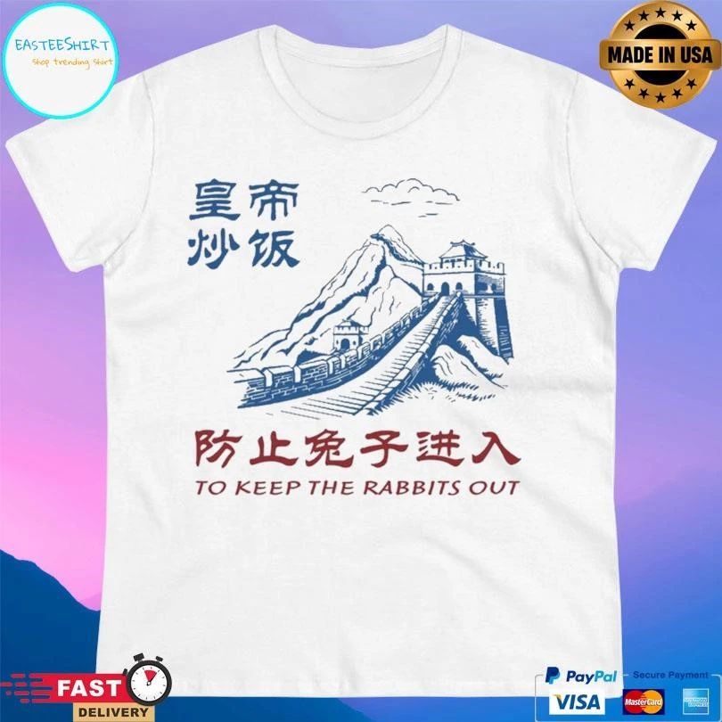 To Keep The Rabbits Out T-shirts