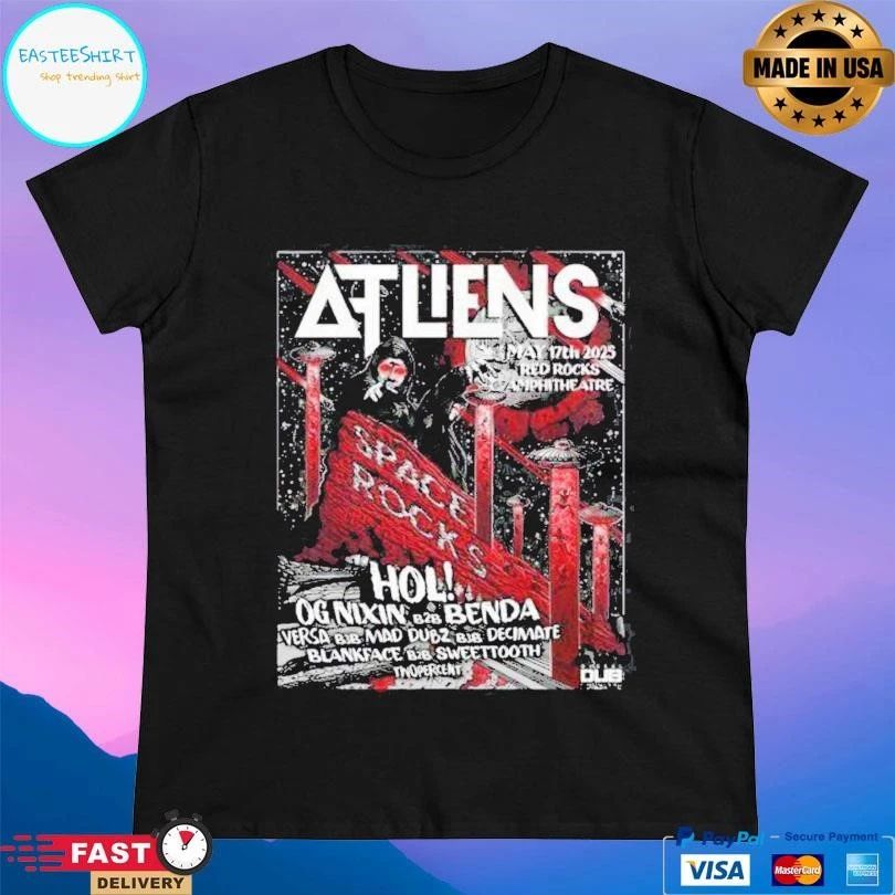ATLiens May 17th 2025 Red Rocks Amphitheatre T-shirts
