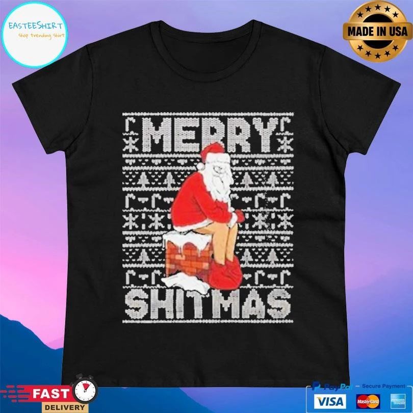 Merry Shitmass Ugly Christmas 2025 T-shirts