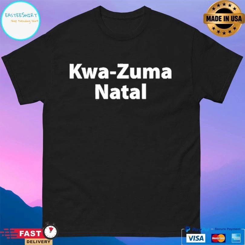 Duduzile Zuma-Sambudla Wearing Kwa Zuma Natal T-shirts