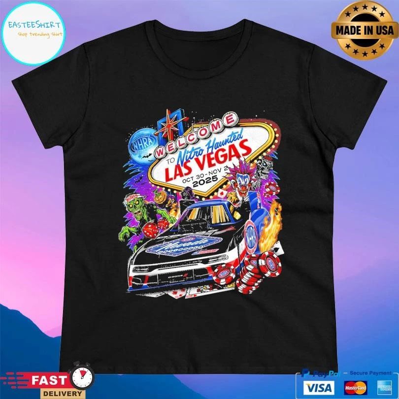 NHRA Nevada Nationals Welcome To Nitro Junkie Event 2025 T-shirts