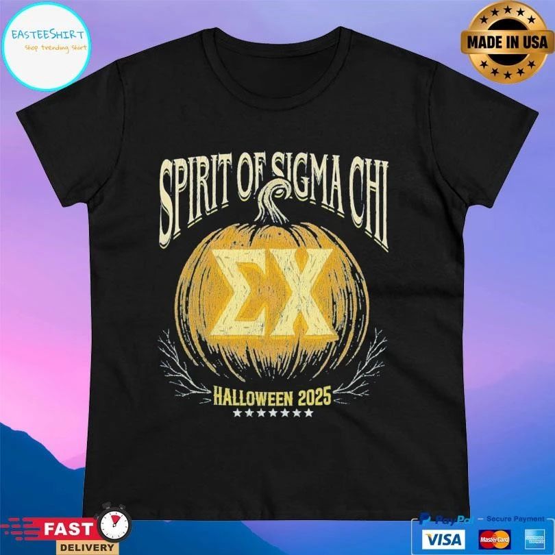 Spirit Of Sigma Chi Halloween 2025 T-shirts