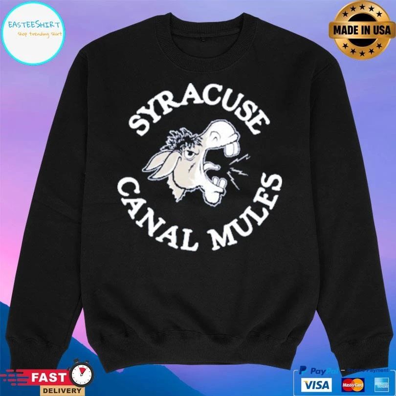 Syracuse Canal Mules T-shirts