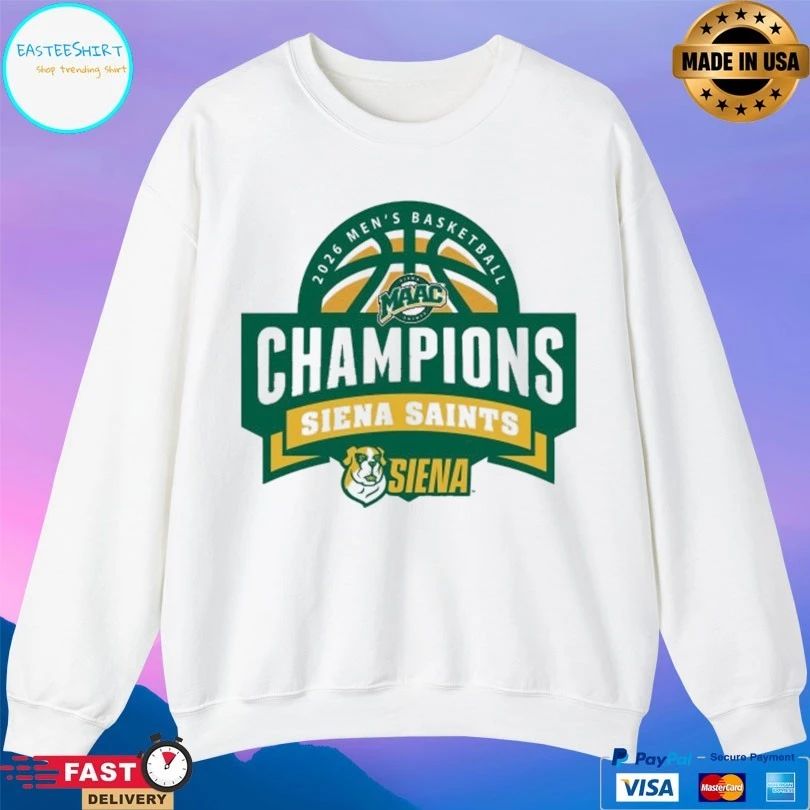 Siena Saints 2026 Men’s Basketball Champions T-shirts