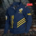 Personalized Michigan Wolverines Stand Collar Sweatshirt,