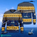 US Navy USS Benfold DDG-65 Ugly Christmas Sweater Gift Veteran