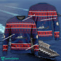 US Navy USS Carney DDG-64 Ugly Christmas Sweater AOP For Men Women