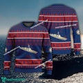 US Navy USS Chafee DDG-90 Ugly Christmas 3D Sweater For Army