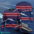 US Navy USS Charleston LCS-18 Ugly Christmas Sweater AOP Gift Veteran
