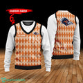 UTSA Roadrunners Custom Name New Style Sweater Ghile Style 3D Print Christmas Sweater
