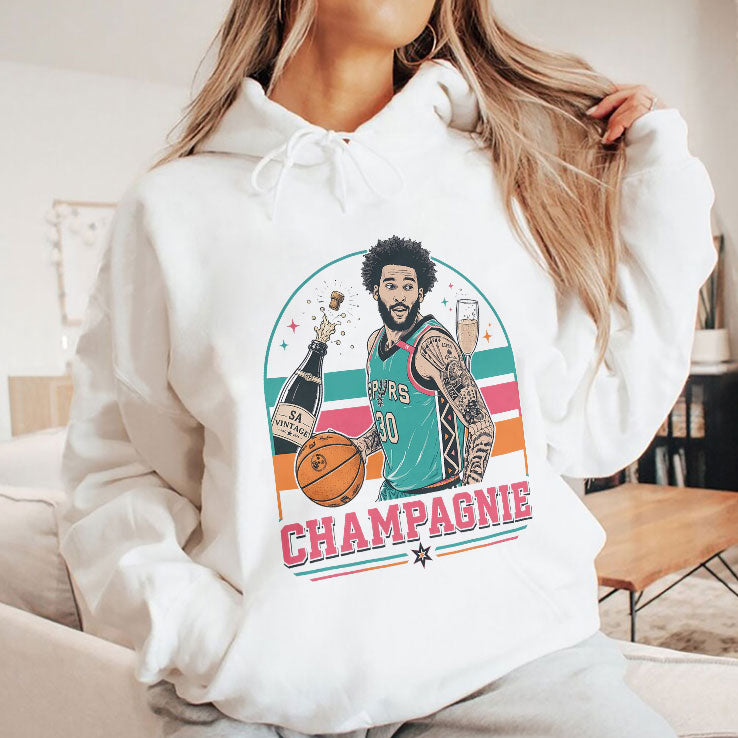 Julian Champagnie Funny Champagne T Shirt