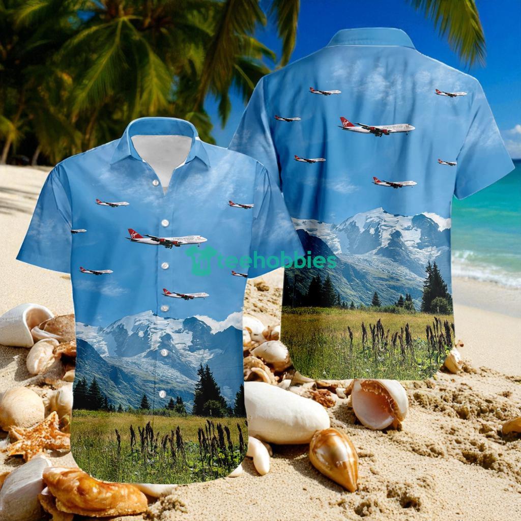 Virgin Atlantic Boeing Tropical Hawaiian Shirt The Best Summer