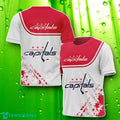 Washington Capitals 3D T-Shirt Stylish Gifts For Men And Women