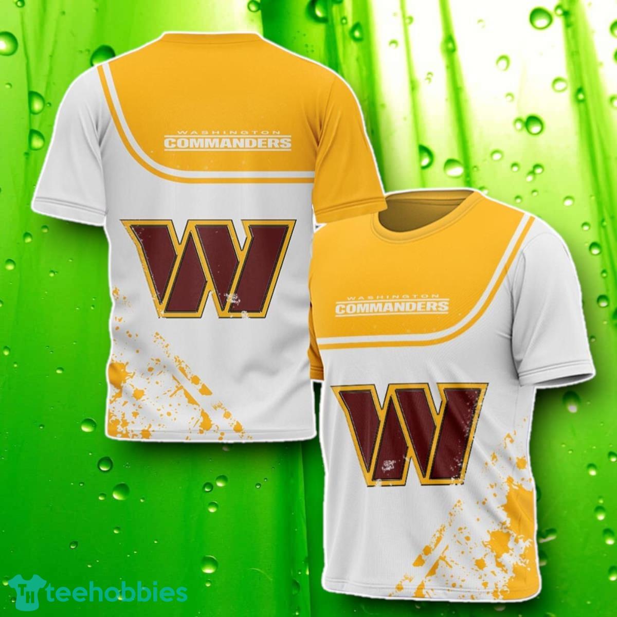 Washington Commanders 3D T-Shirt Stylish Gifts For Men And Women