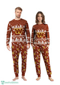 Washington Commanders Christmas Pattern Family Matching Pajamas Sets Best Gift For Christmas