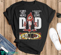 Washington Redskins Father’s Day A Son’s First Hero Dad A Daughter’s First Love Dad Shirt