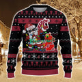 Washington State Cougars Santa Claus Ugly Christmas Sweater All Printed Sweater For Fans Gift Ideas