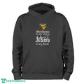 West Virginia Mountaineers In My Veins Jesus In My Heart T-Shirt Hoodie Sweatshirt