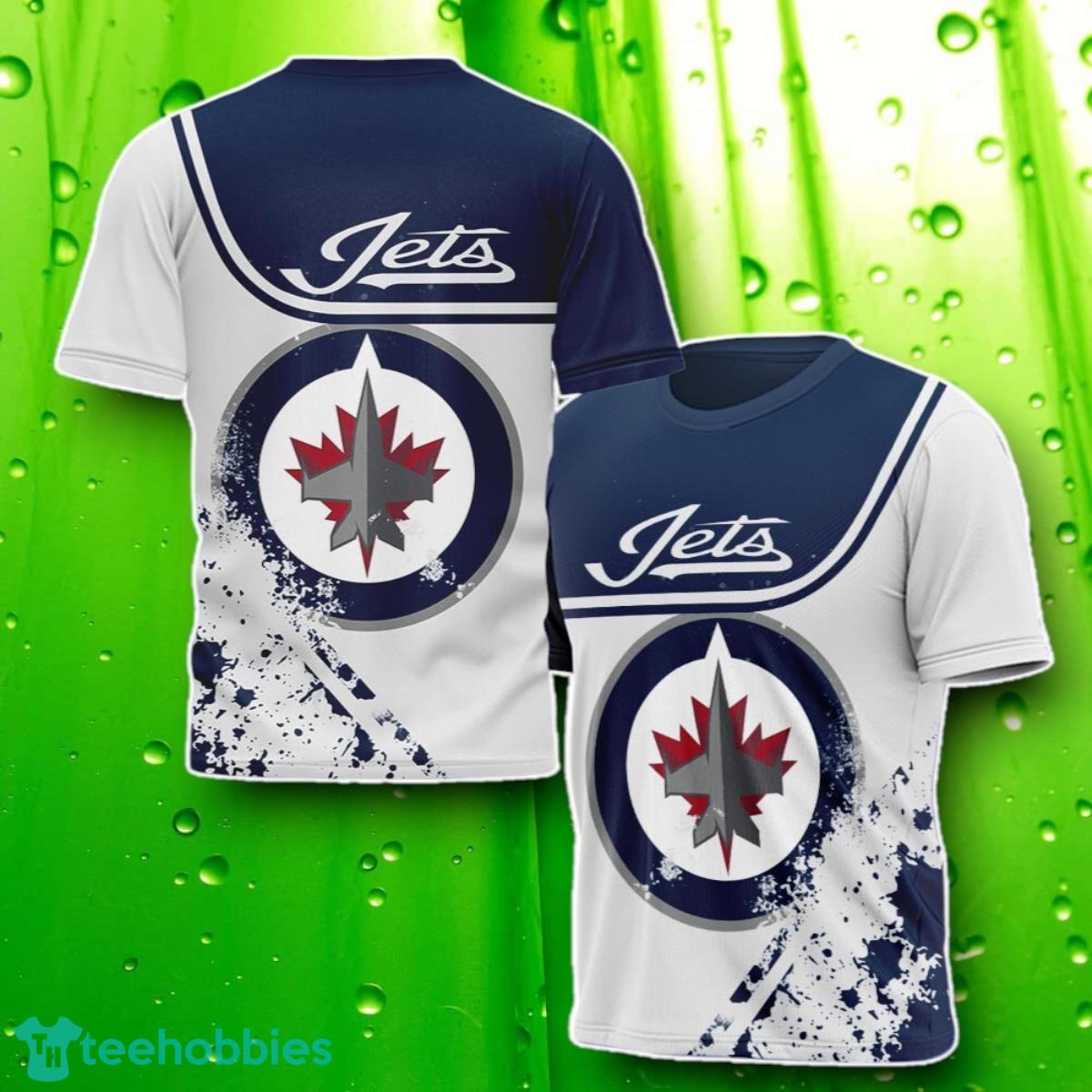 Winnipeg Jets 3D T-Shirt Stylish Gifts For Men And Women