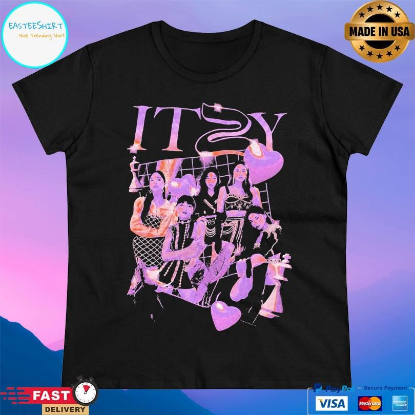 Yuna Itzy Checkmate Tour 2026 Shirt