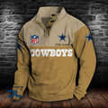 Dallas Cowboys Stand Collar Sweatshirts